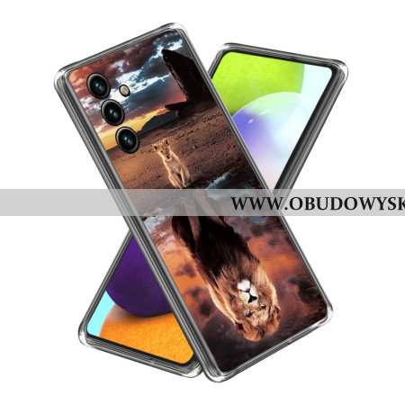 Futerały Samsung Galaxy A15 Etui Na Telefon Lew