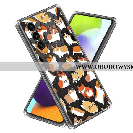 Futerały Samsung Galaxy A15 Etui Na Telefon Małe Psy