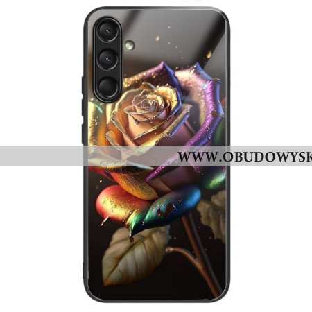 Futerały Samsung Galaxy A16 5g Etui Na Telefon Kolorowe Różowe Szkło Hartowane