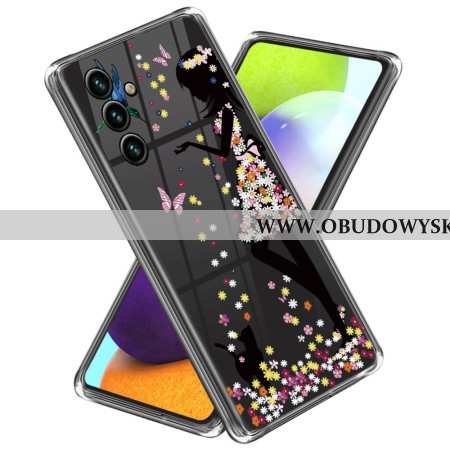 Futerały Samsung Galaxy A55 5g Etui Na Telefon Z Nadrukiem - Kwietna Wróżka