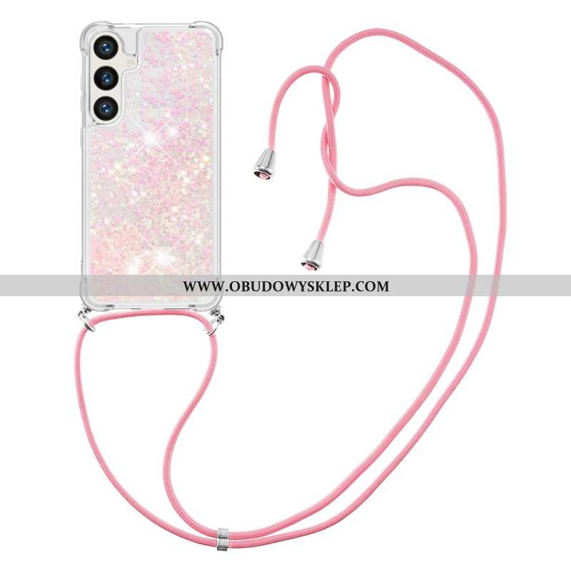 Futerały Samsung Galaxy S24 5g Etui Na Telefon Cekinowy Sznurek