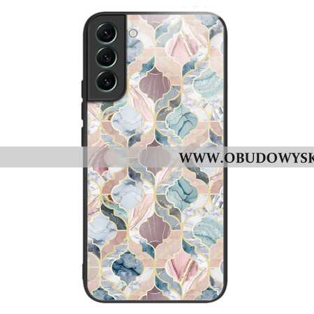 Futerały Samsung Galaxy S24 5g Etui Na Telefon Pastelowe Marmurowe Szkło Hartowane
