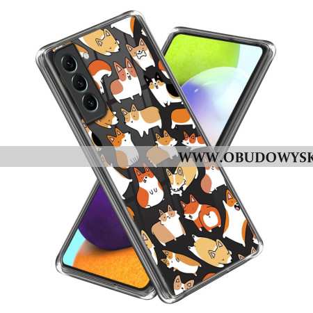 Futerały Samsung Galaxy S24 5g Etui Na Telefon Przezroczyste Psy