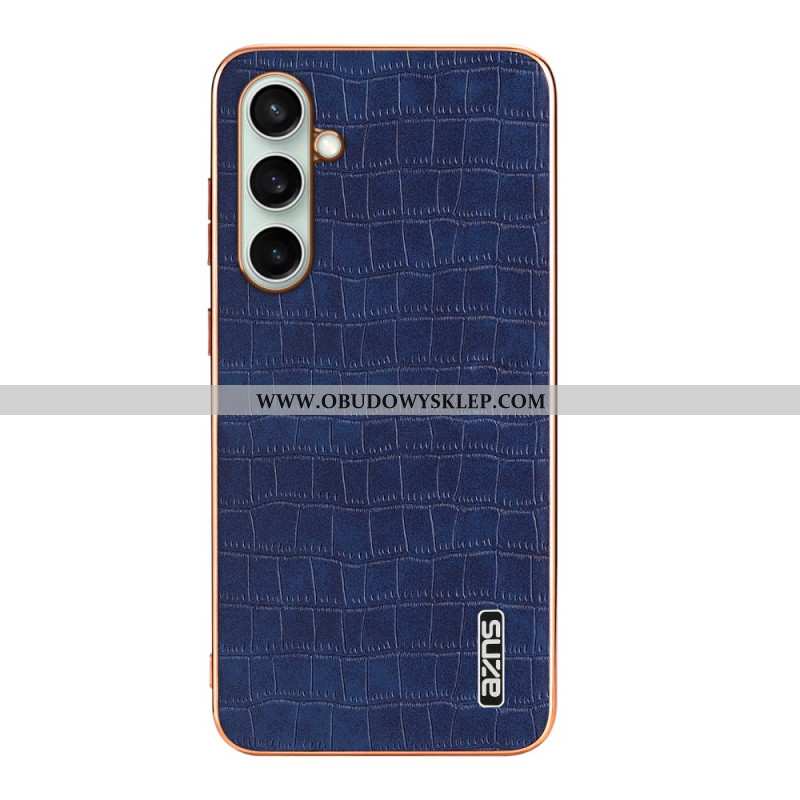 Futerały Samsung Galaxy S24 Fe Etui Na Telefon Tekstura Krokodyla Azns