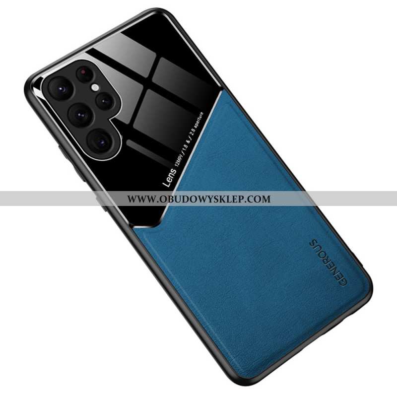 Futerały Samsung Galaxy S24 Ultra 5g Etui Na Telefon Magnetyczny Efekt Skóry