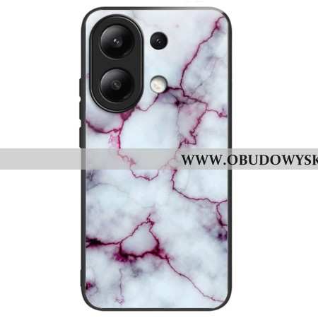 Futerały Xiaomi Redmi Note 13 4g Etui Na Telefon Szkło Hartowane Z Fioletowego Marmuru