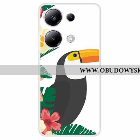 Futerały Xiaomi Redmi Note 13 Pro 4g Etui Na Telefon Liście I Ptaki