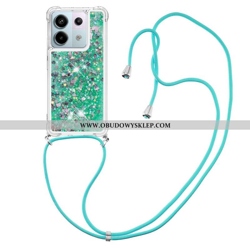 Futerały Xiaomi Redmi Note 13 Pro 5g Etui Na Telefon Cekinowy Sznurek