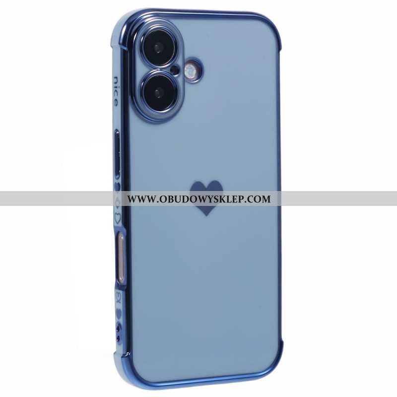 Futerały iPhone 16 Plus Etui Na Telefon Serce