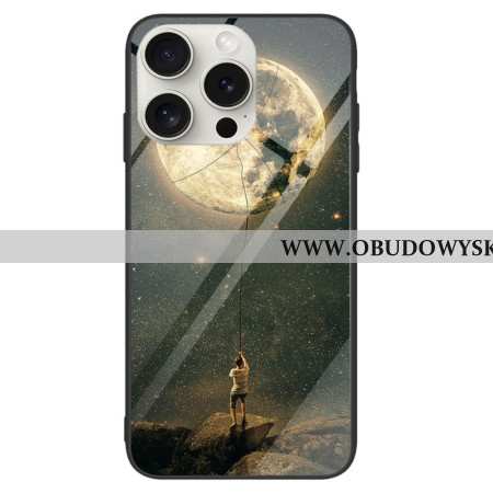 Futerały iPhone 16 Pro Max Etui Na Telefon Szkło Hartowane Księżycowe