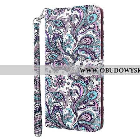 Obudowa Google Pixel 8 Etui Na Telefon Wzór Paisley Z Paskiem