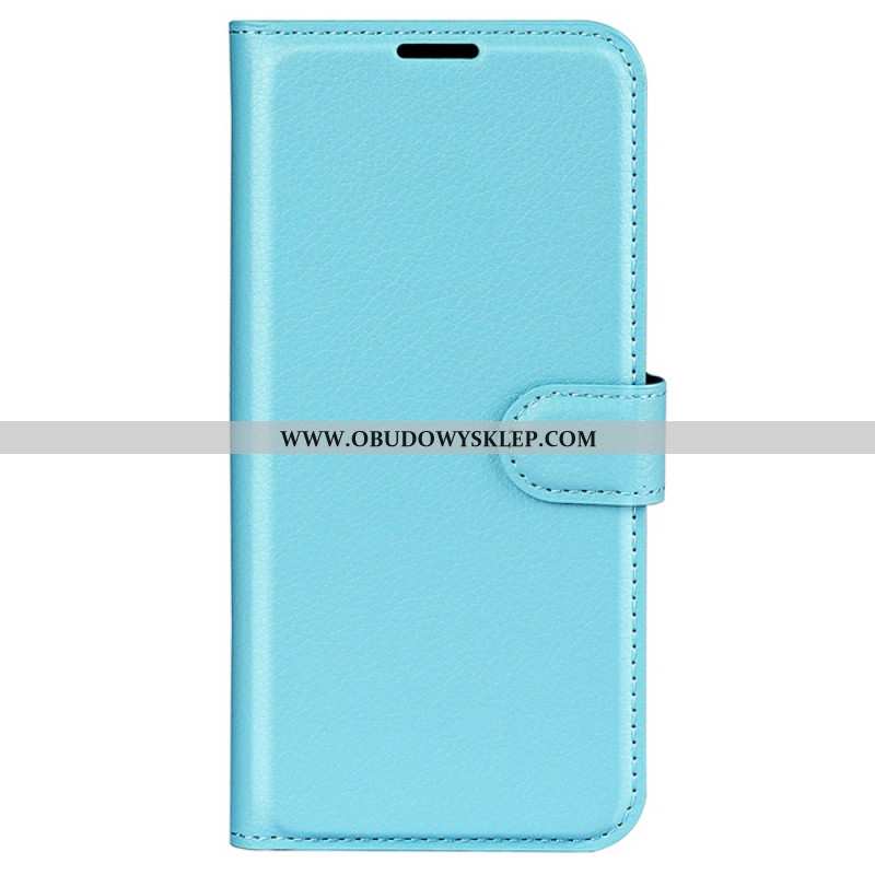 Obudowa Google Pixel 8a Etui Na Telefon Klasyczna Sztuczna Skóra Litchi