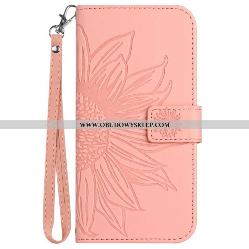 Obudowa Xiaomi 14 Ultra Etui Na Telefon Wzór Słonecznika Z Paskiem