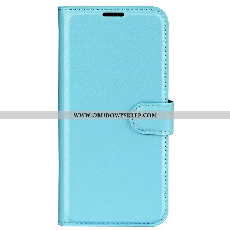 Obudowa Xiaomi Redmi Note 13 Pro 4g Etui Na Telefon Klasyczna Sztuczna Skóra Litchi