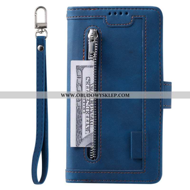Obudowa iPhone 16 Plus Etui Na Telefon Etui Na Karty Ze Smyczą A9