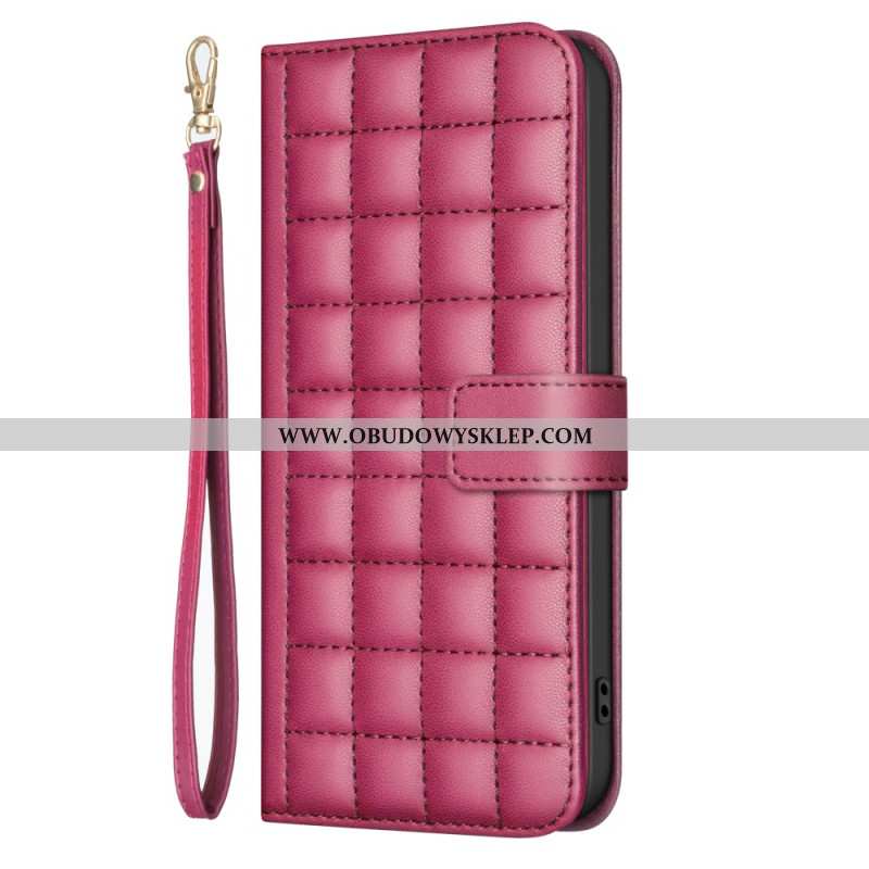 Obudowa iPhone 16 Pro Max Etui Na Telefon Pikowane Premium