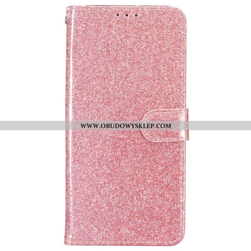Pokrowce Oppo A98 5g Cekiny Z Paskami