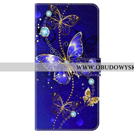 Pokrowce Oppo A98 5g Diamentowe Motyle