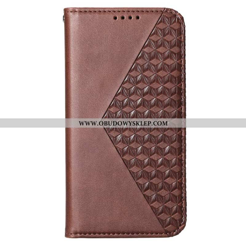 Pokrowce Oppo Reno 12 5g Nadruk Diamentowy Z Paskiem