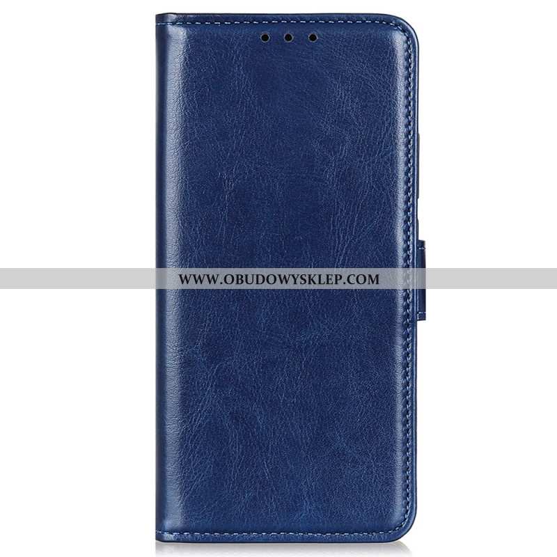 Skórzany Futerał Huawei Nova 12s Etui Na Telefon Woskowana Imitacja Skóry