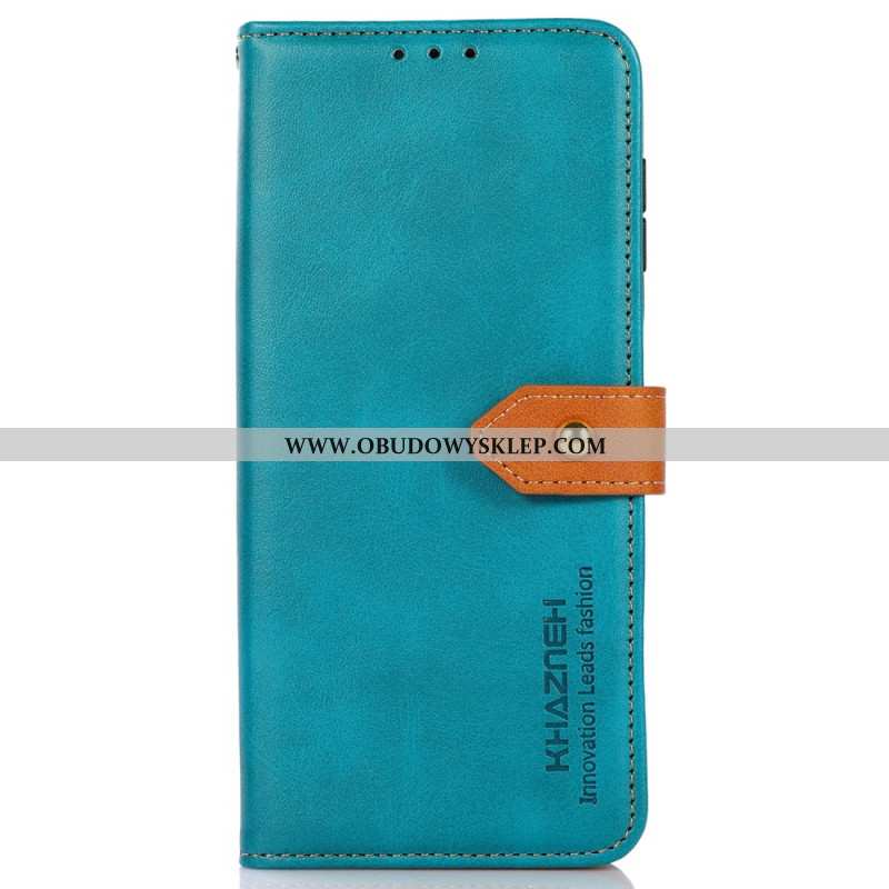Skórzany Futerał Xiaomi 14 Pro Etui Na Telefon Zapięcie Paska Khazneh