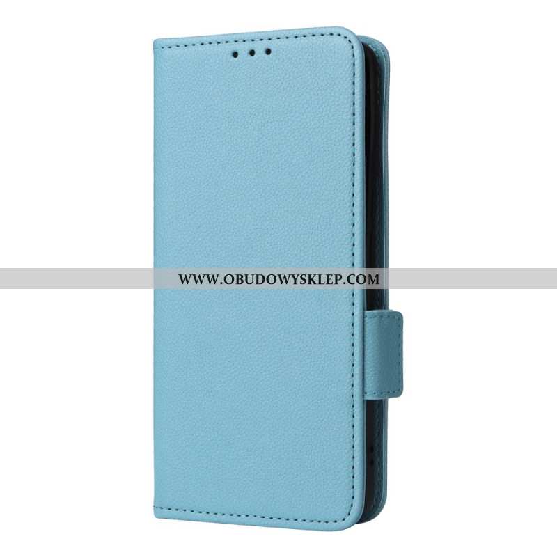 Skórzany Futerał Xiaomi Redmi Note 13 Pro Plus 5g Etui Na Telefon Ultracienki Z Paskiem